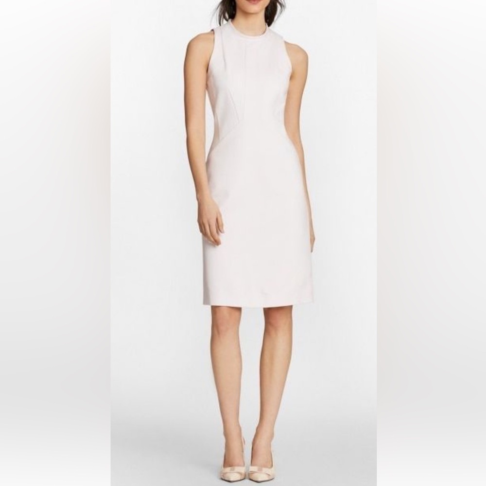 Brooks Brothers Light Pink Midi Dress Size 6. K-32